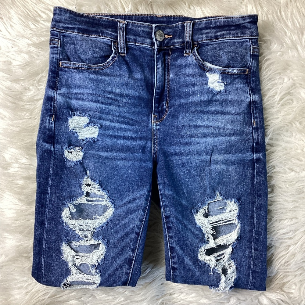 Aeo High Distressed - image 3